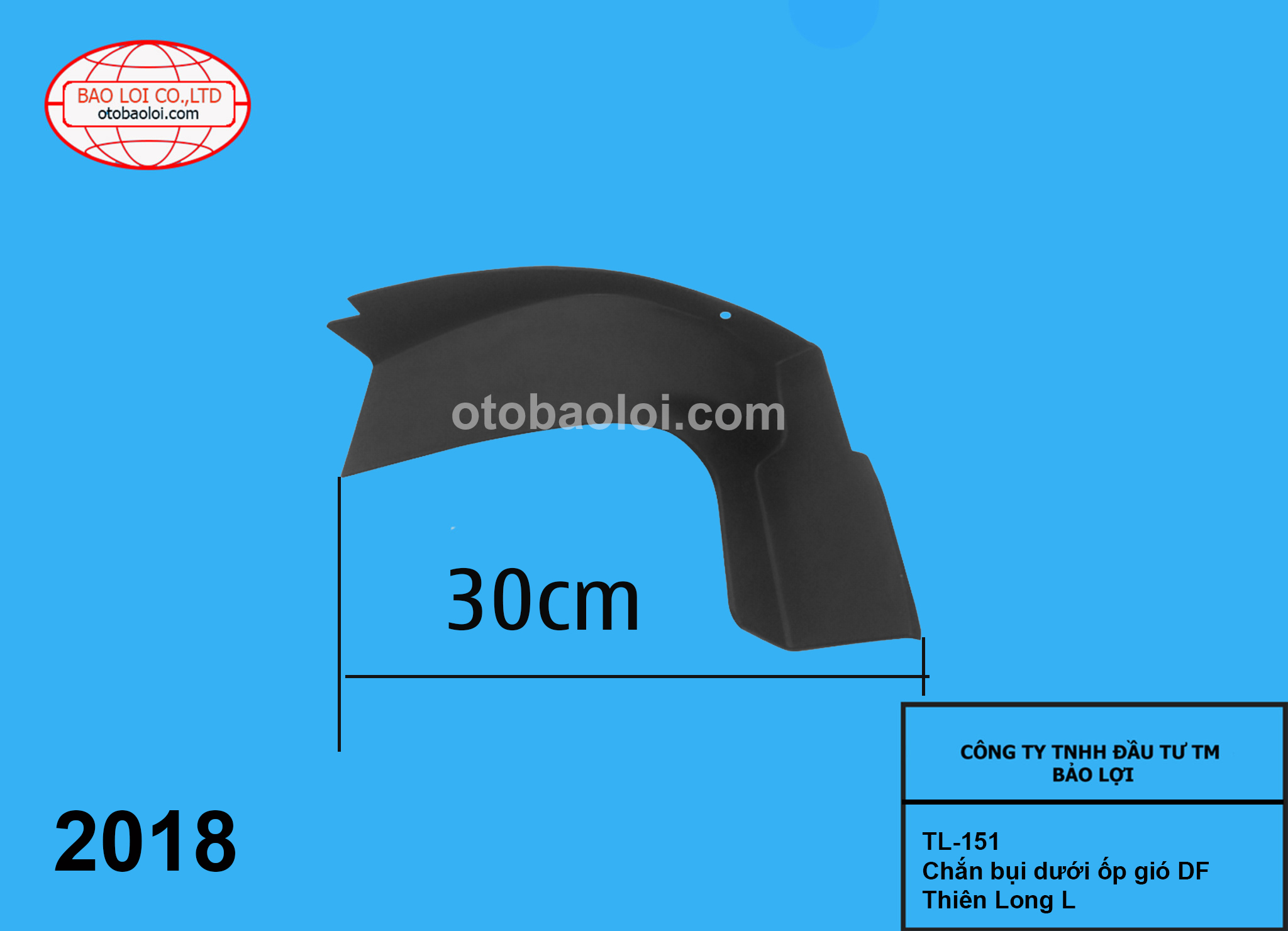 Chắn bụi dưới ốp gió DF Thiên Long L