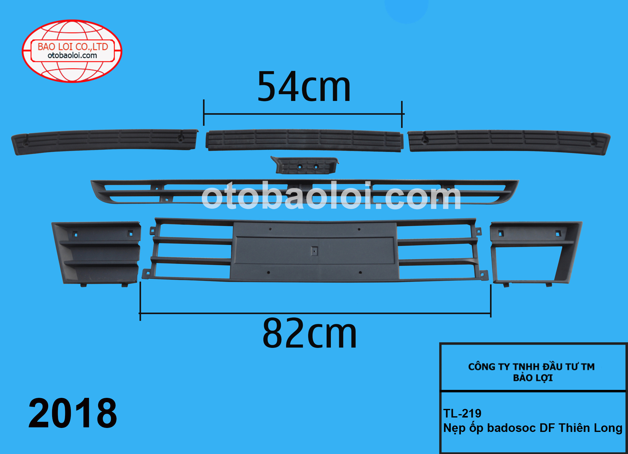 Nẹp ốp badosoc DF Thiên Long