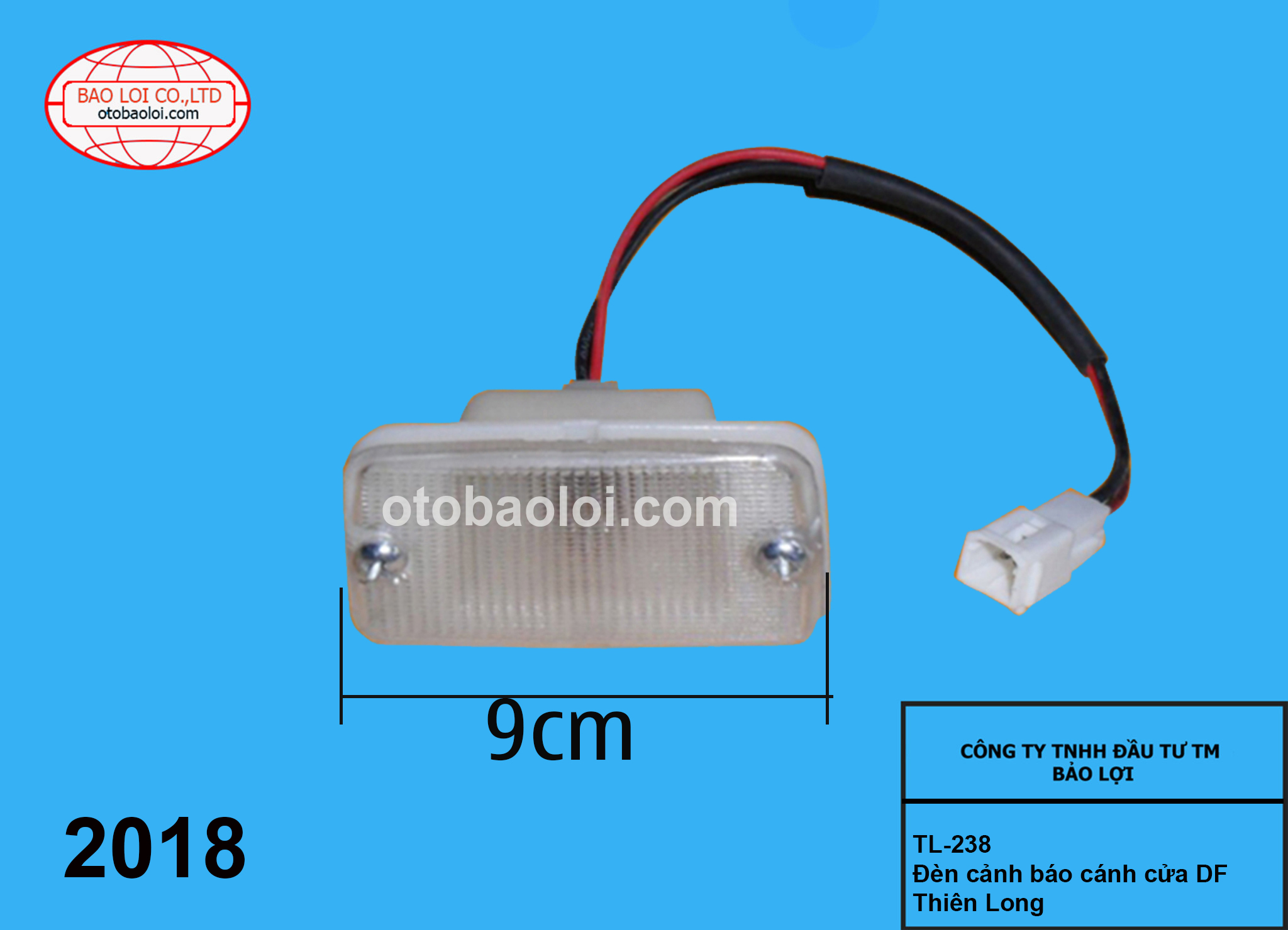 Đèn cảnh báo cánh cửa DF Thiên Long