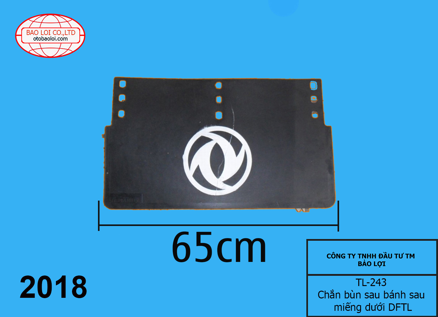 Chắn bùn sau bánh sau miếng dưới DFTL