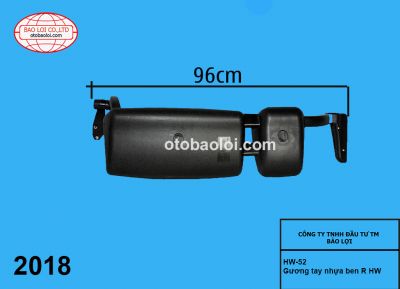 Gương tay nhựa ben R HW