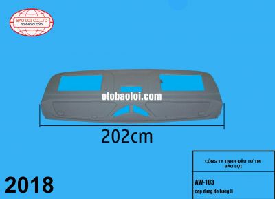 Cốp đựng đồ bằng nỉ  4252 202x69x49 