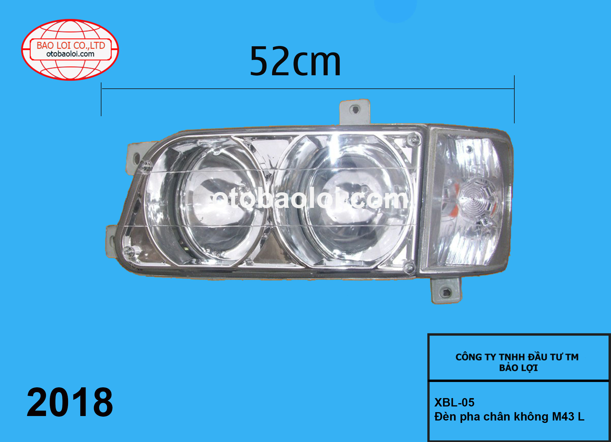 Đèn pha chân không L