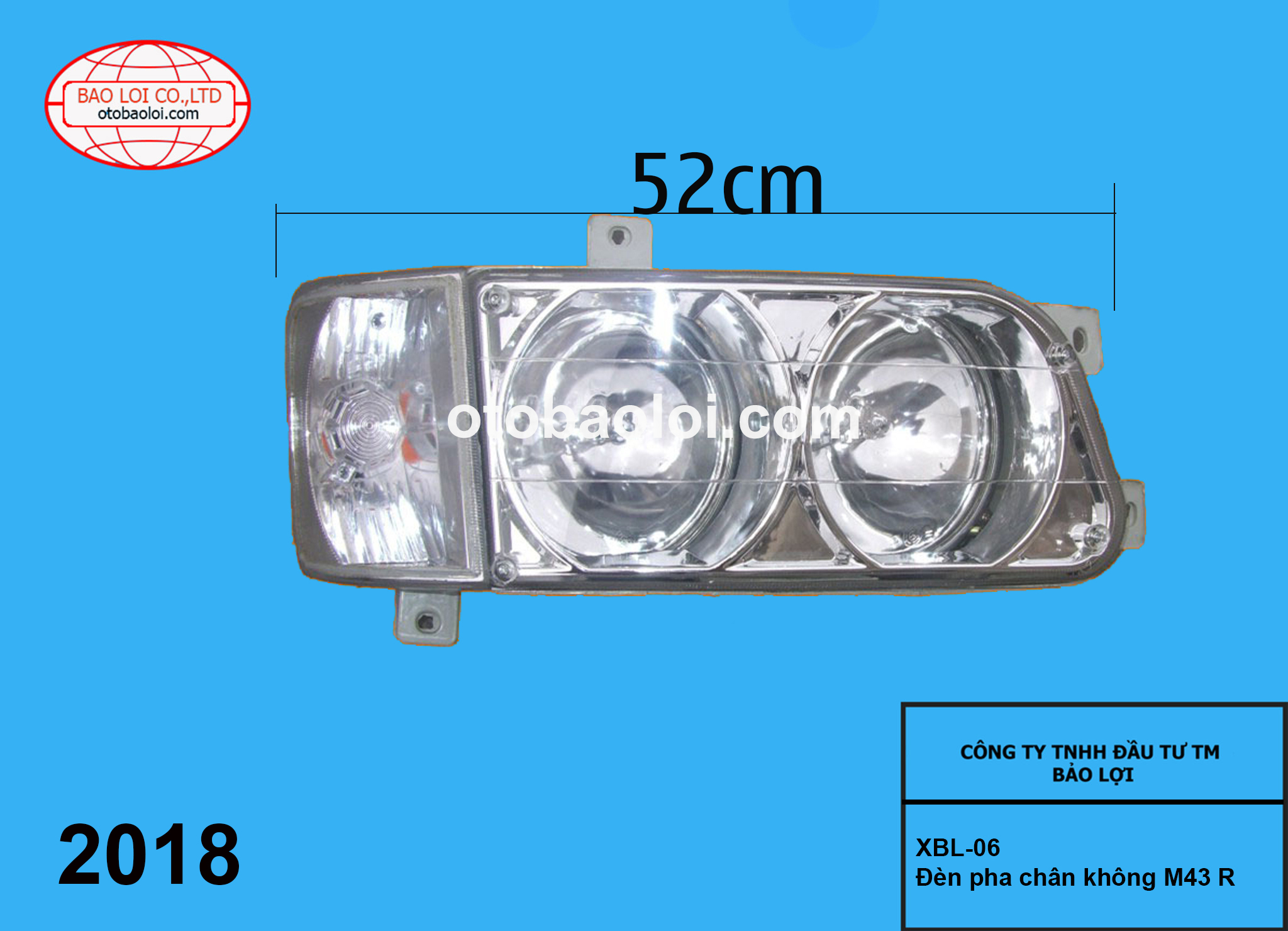 đèn pha chân không R