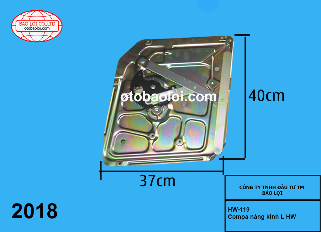 Compa nâng kính WG1642330103 L HW