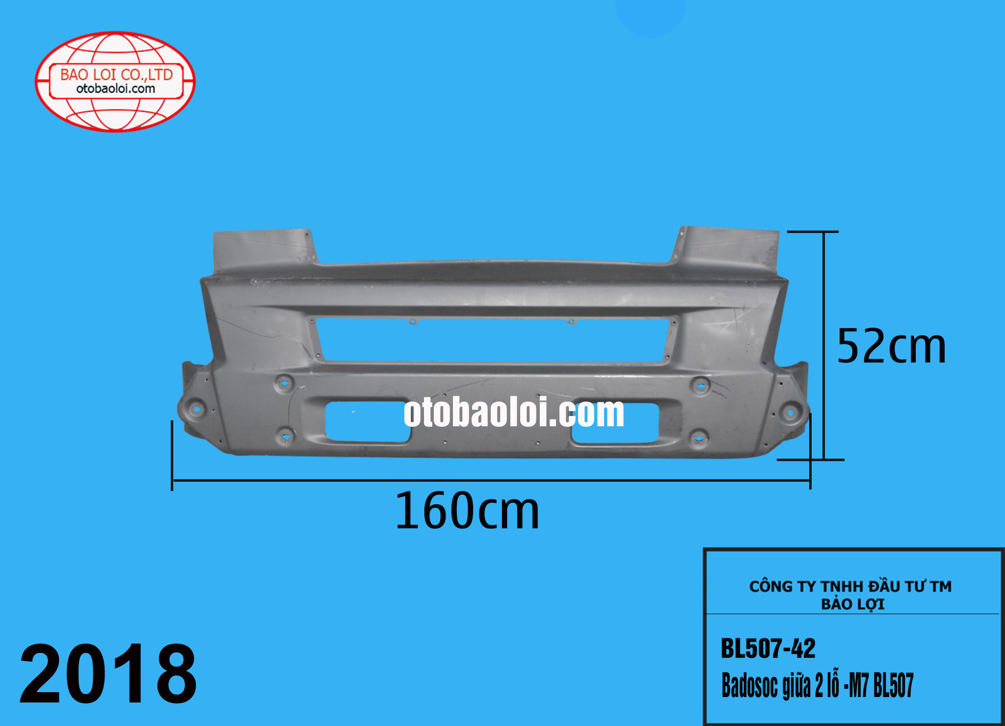 Badosoc giữa 2 lỗ -M7 BL507