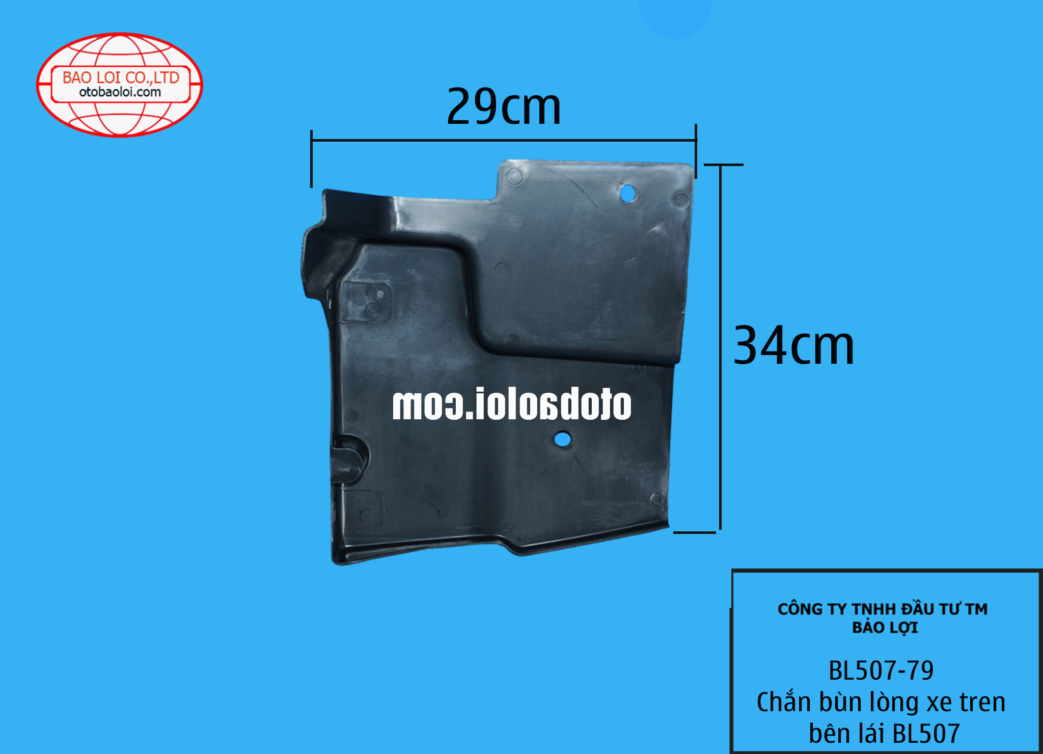 Chắn bùn lòng xe trên bên lái M51-8406012 