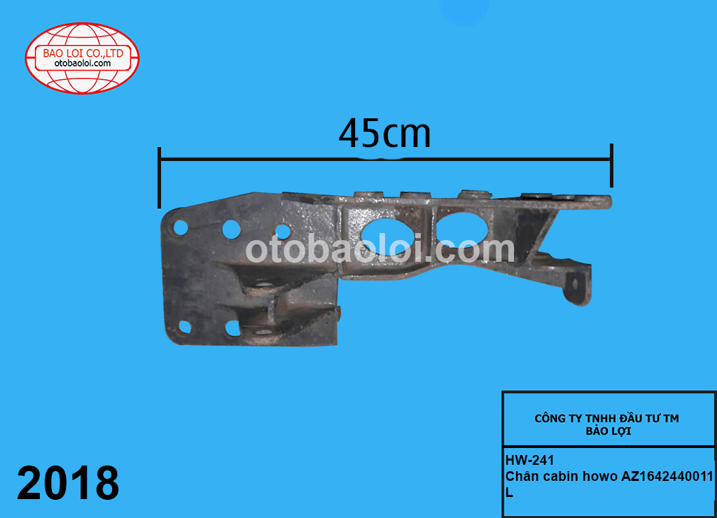 Chân cabin howo AZ1642440011 L