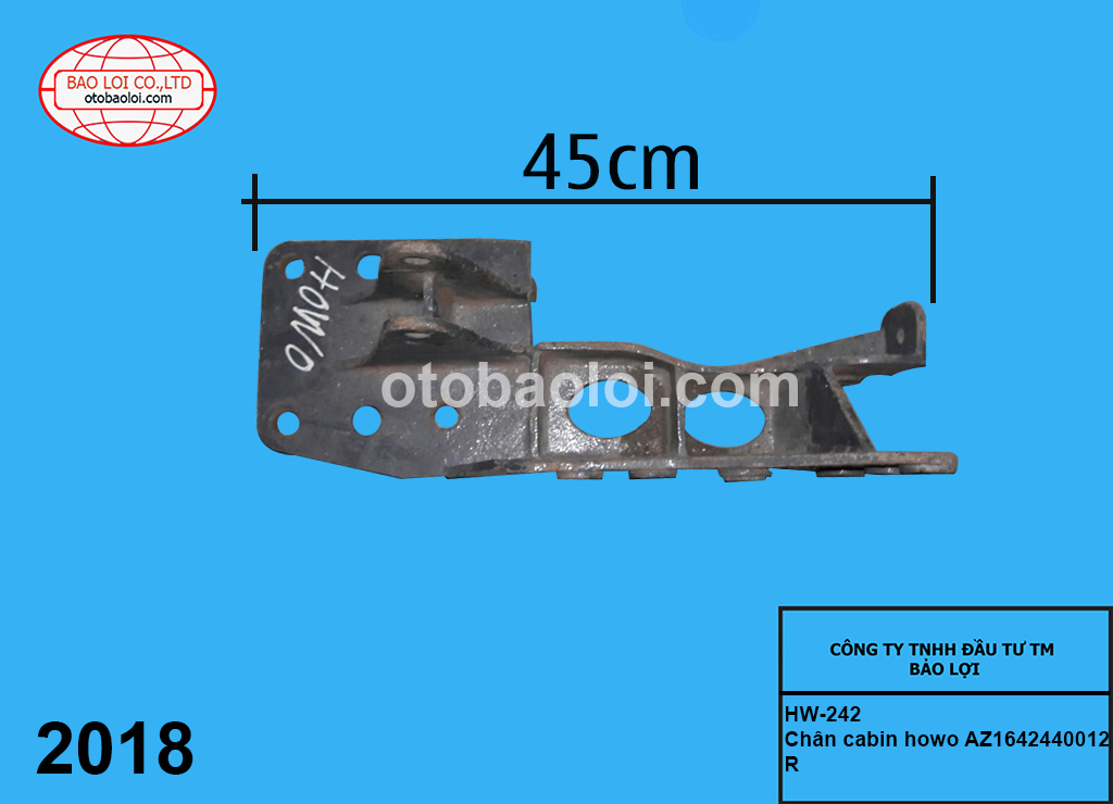 Chân cabin howo AZ1642440012  R