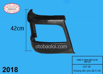 Khoang đèn pha sắt R JAC N94