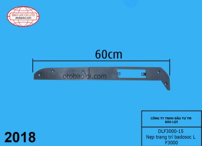 Nẹp trang trí badosoc L F3000