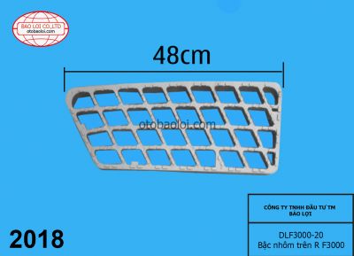 Bậc nhôm trên R F3000