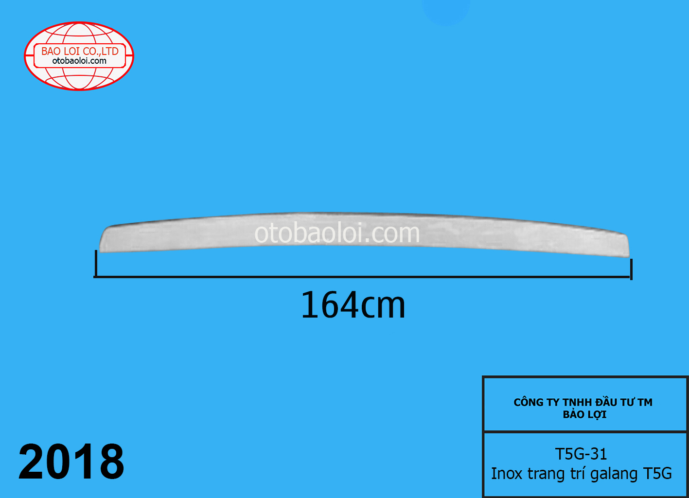 Inox trang trí galang T5G