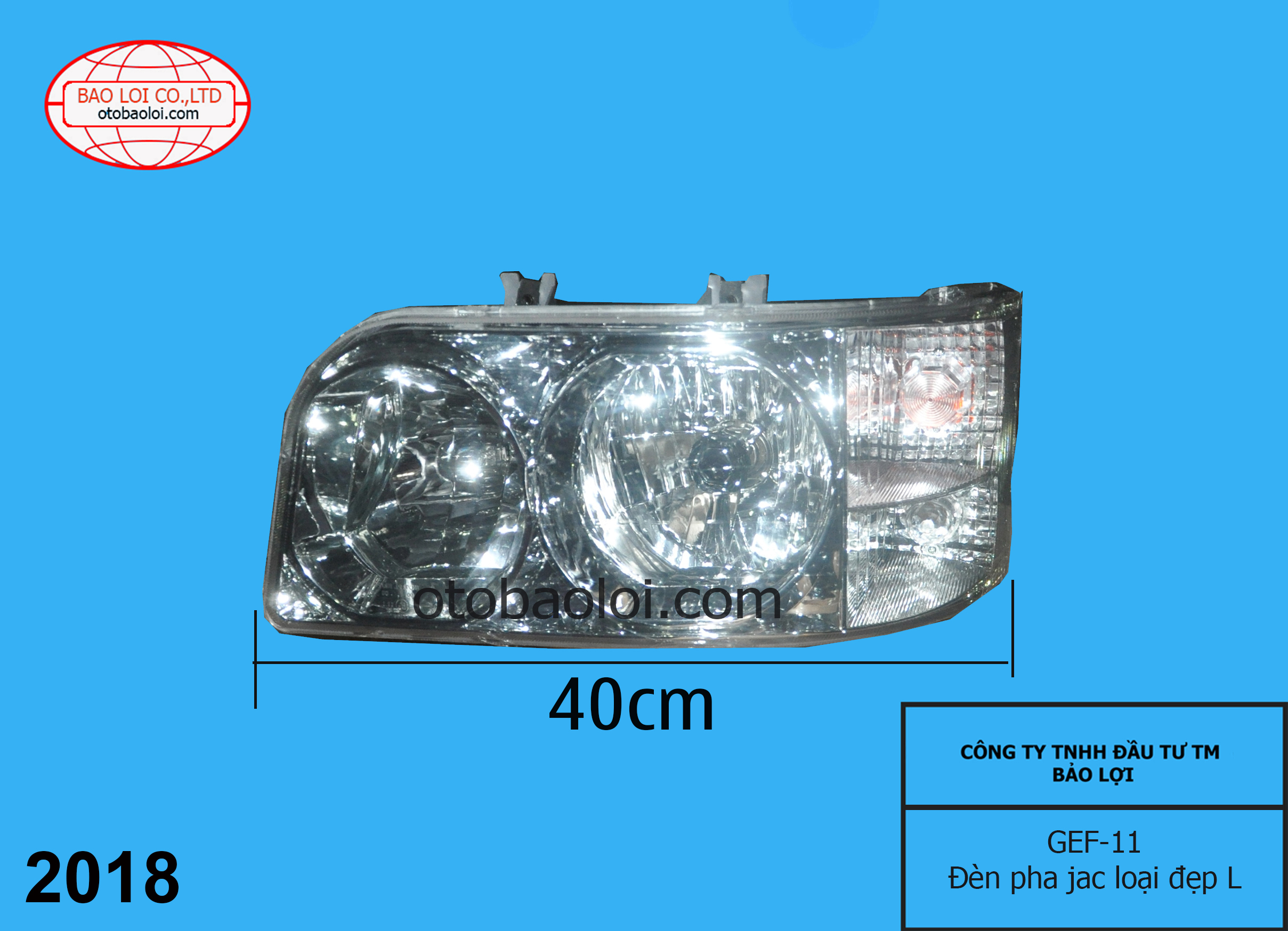 Đèn pha jac loại đẹp L