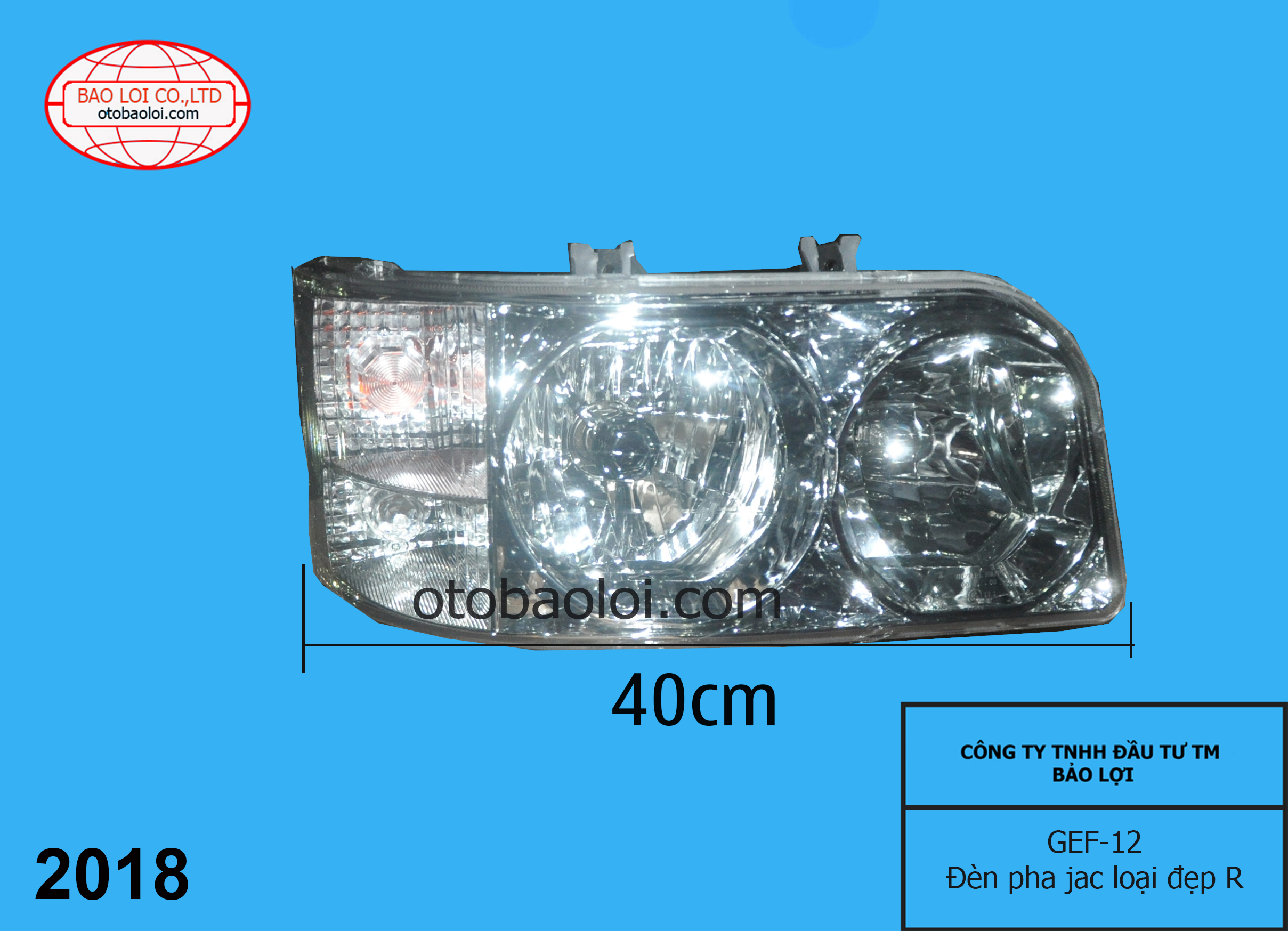 Đèn pha jac loại đẹp R