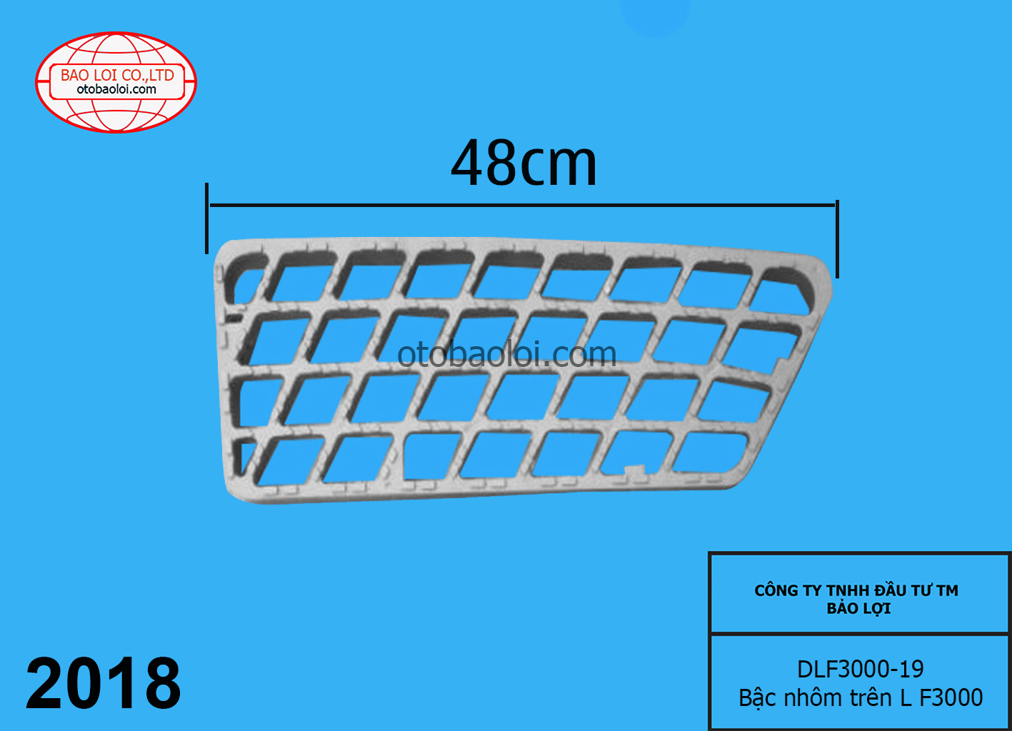 Bậc nhôm trên L F3000