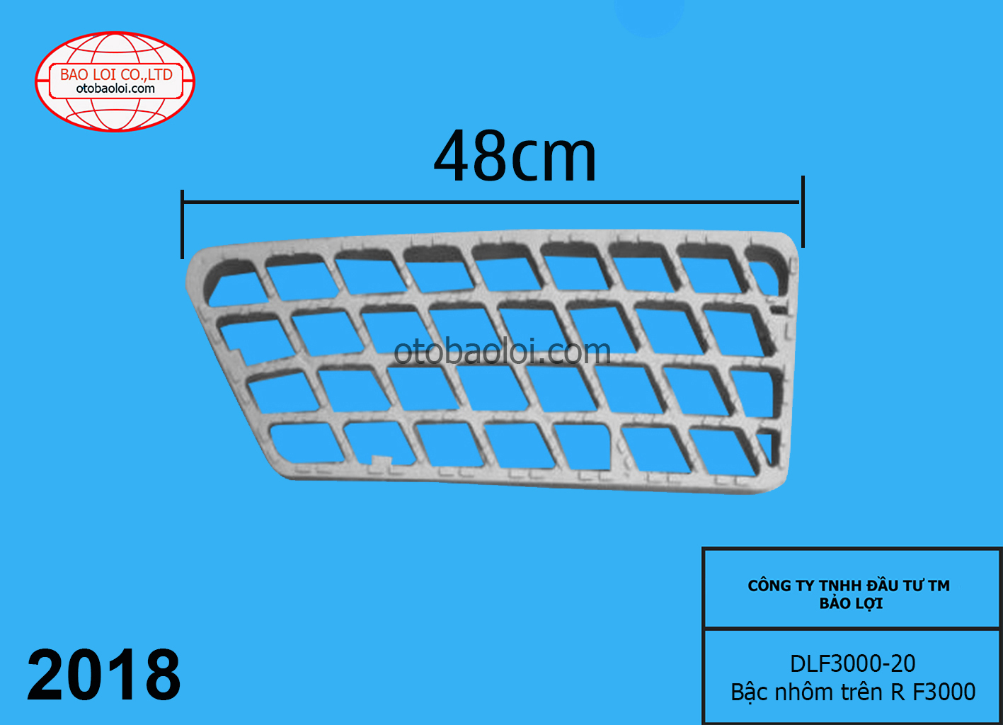 Bậc nhôm trên R F3000