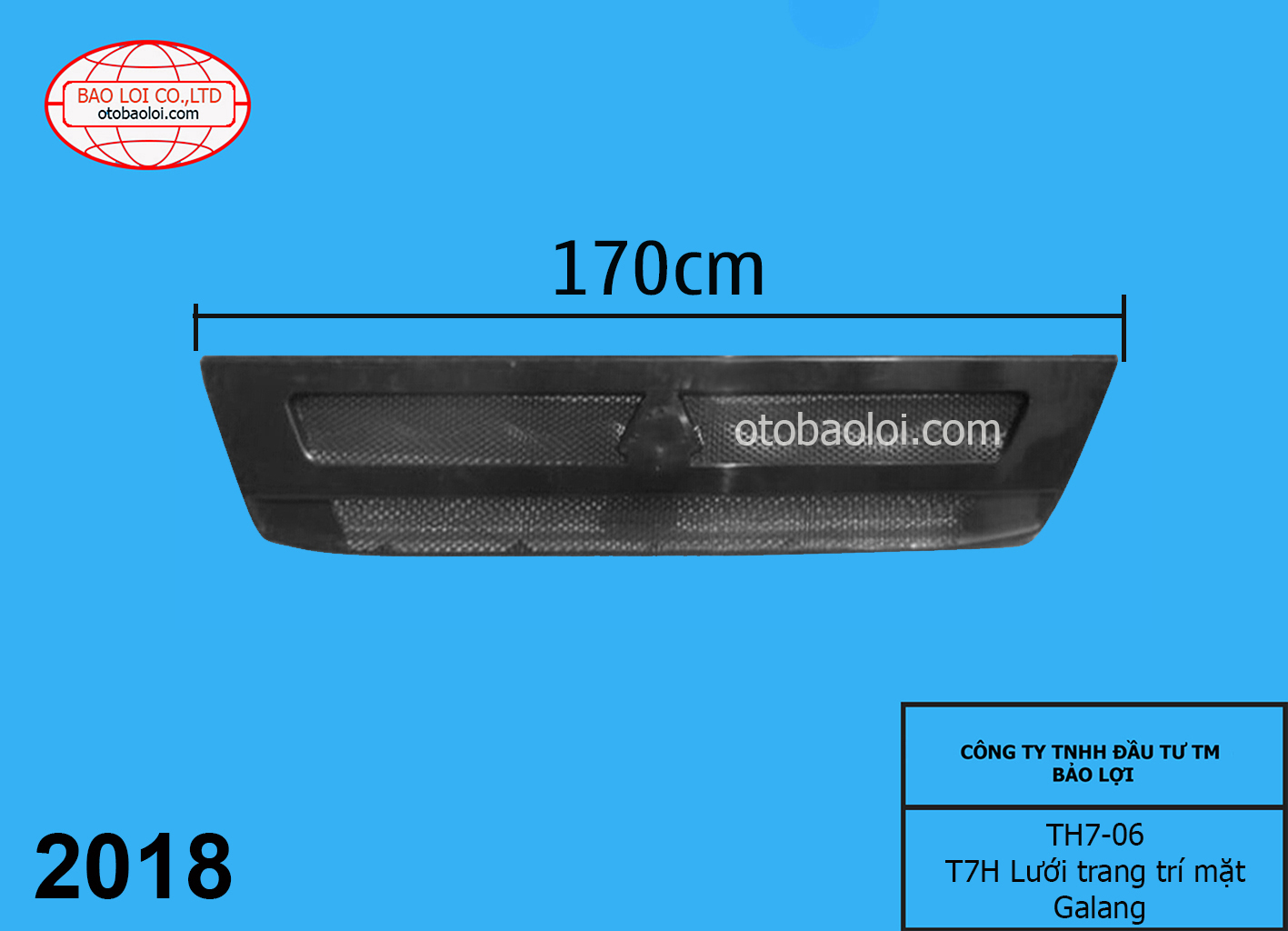 T7H Lưới trang trí mặt Galang