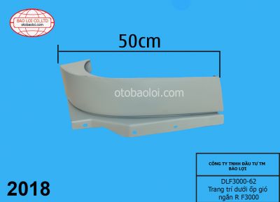 Trang trí dưới ốp gió ngắn R F3000