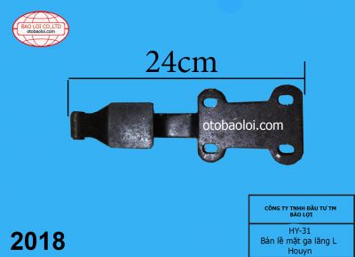 Bản lề mặt ga lăng L Houyn
