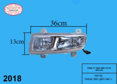 Hohan Đèn gầm ben L