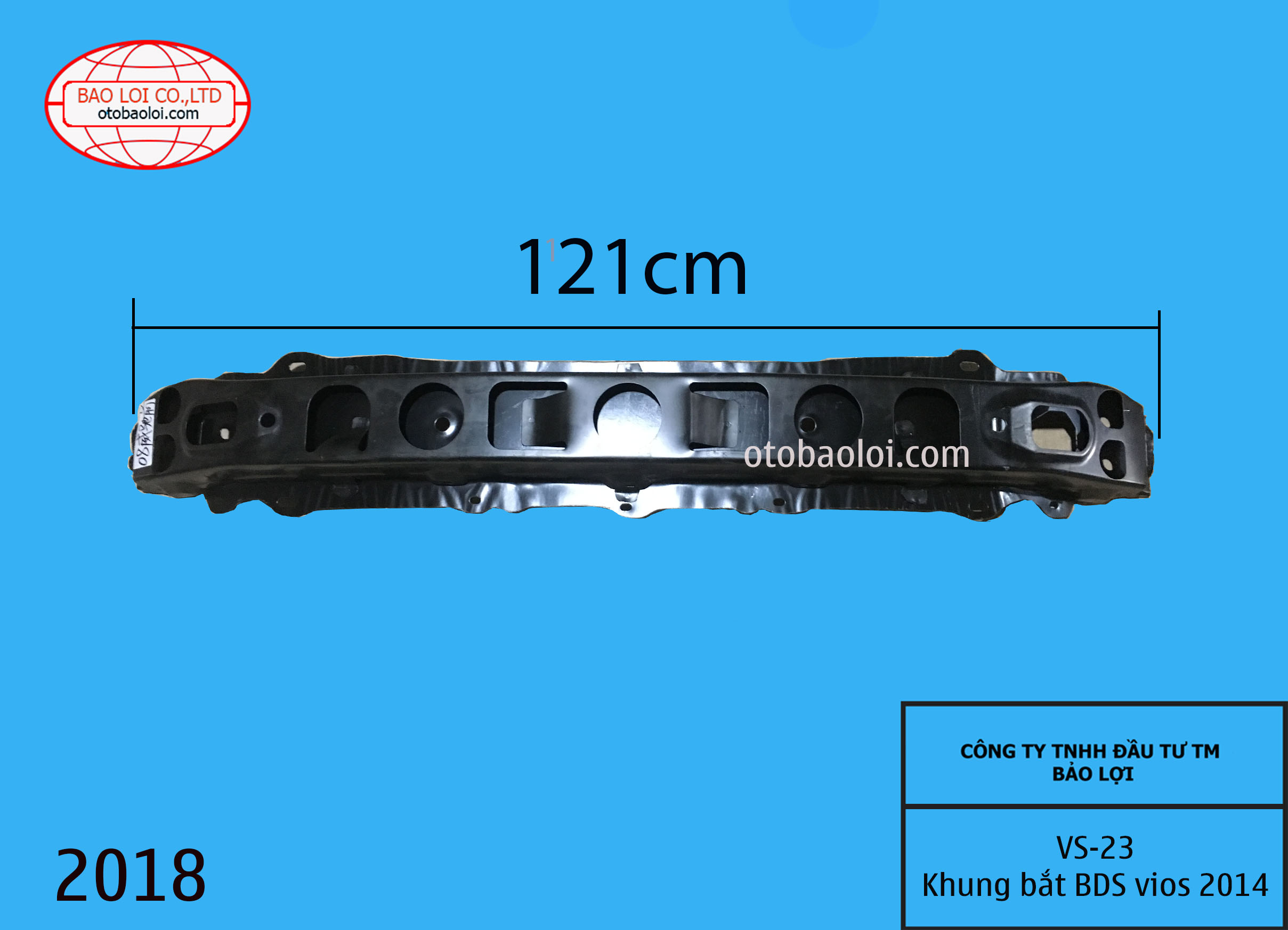 Khung bắt BDS vios 2014