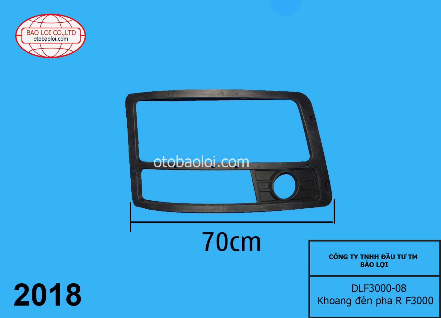 Khoang đèn pha R F3000