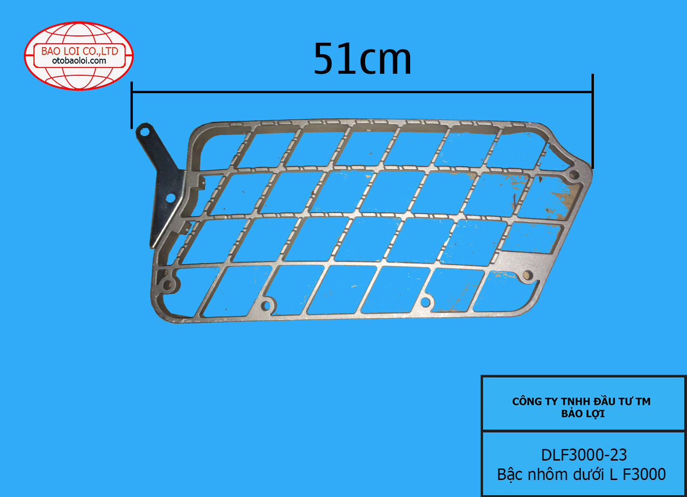 Bậc nhôm dưới L F3000