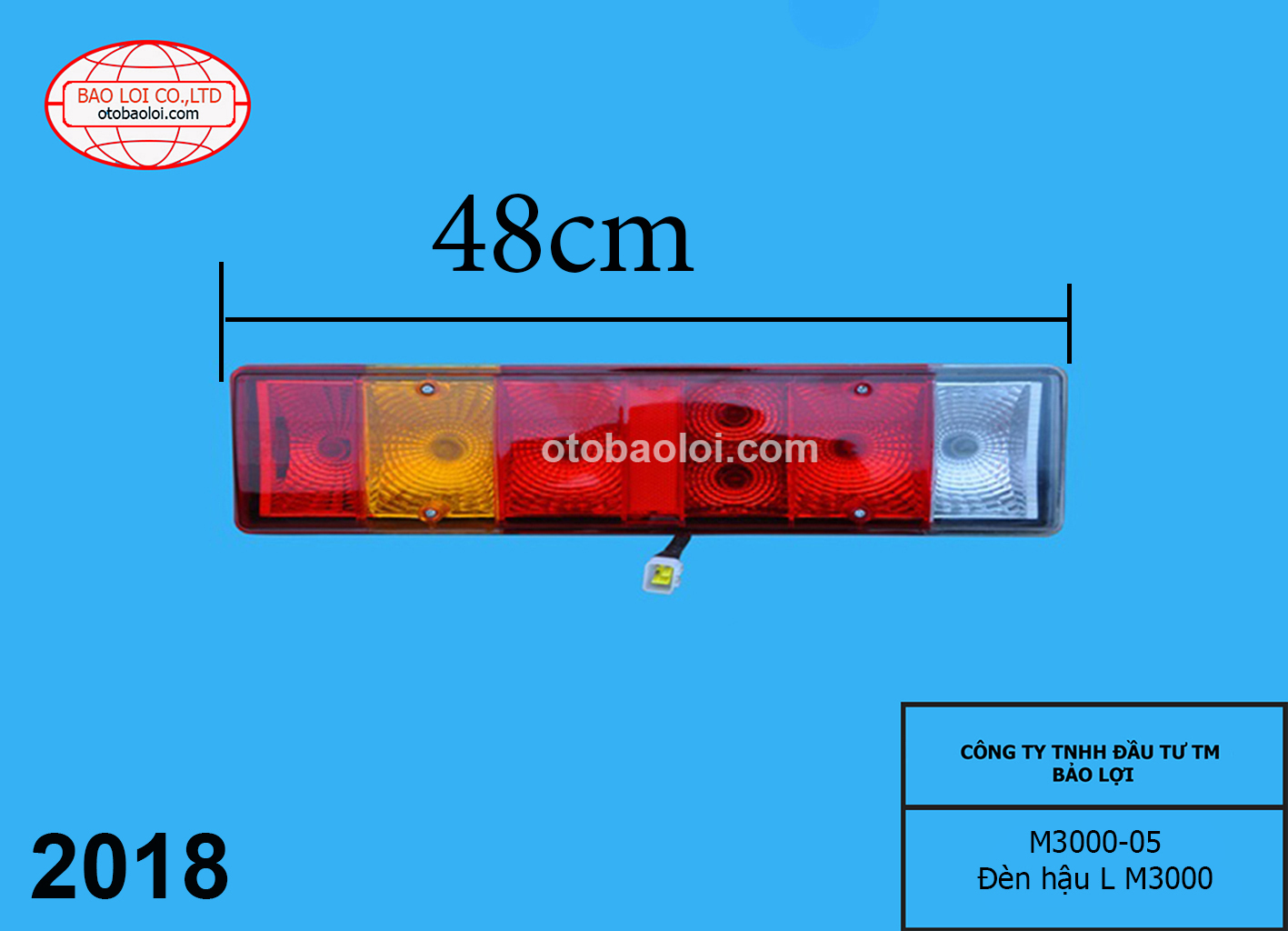 Đèn hậu  L M3000