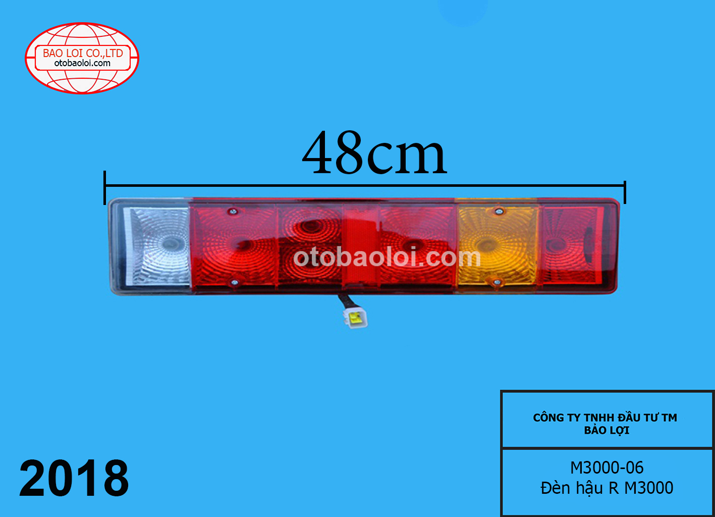 Đèn hậu  R M3000