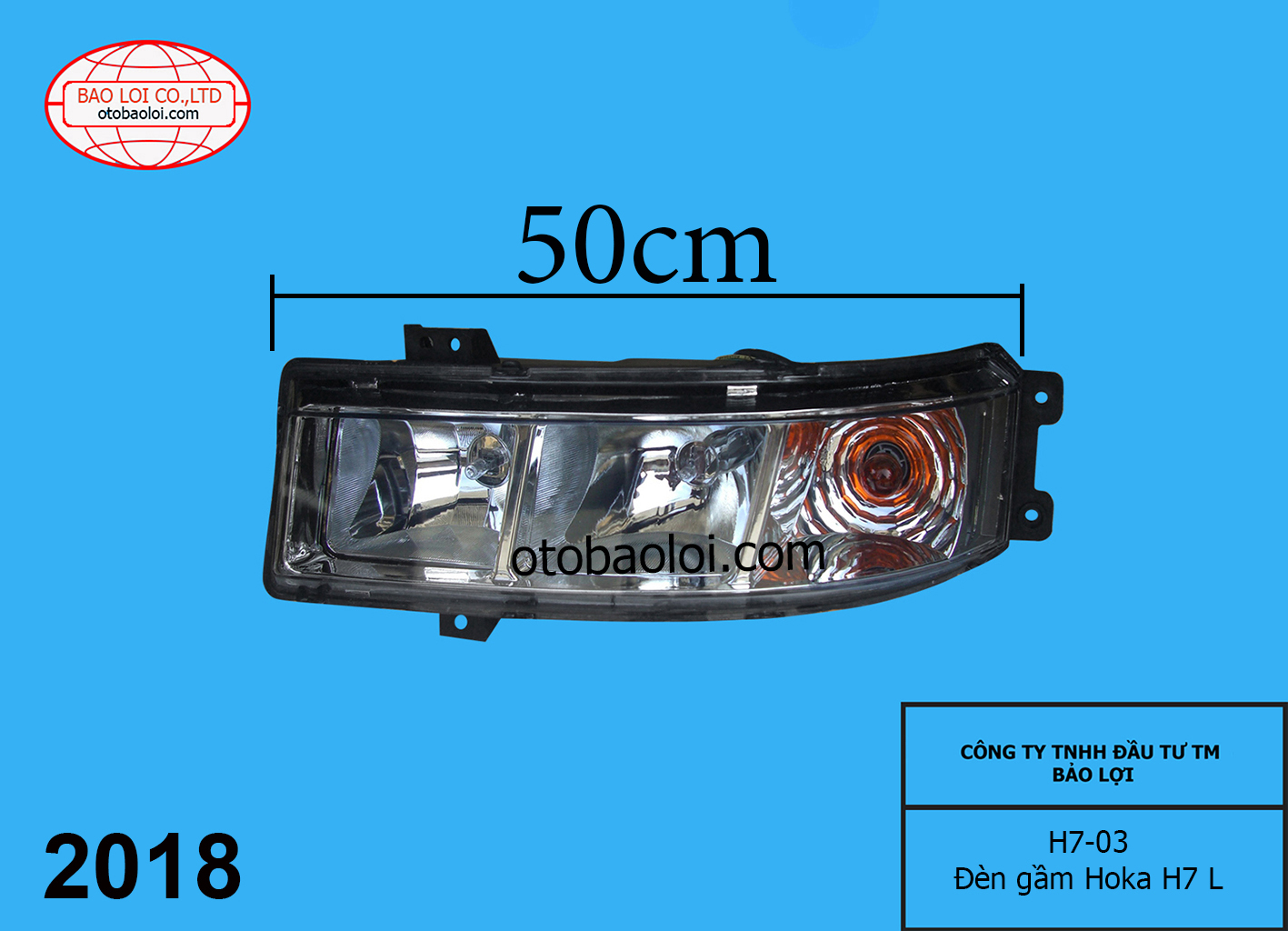 Đèn gầm Hoka H7 L