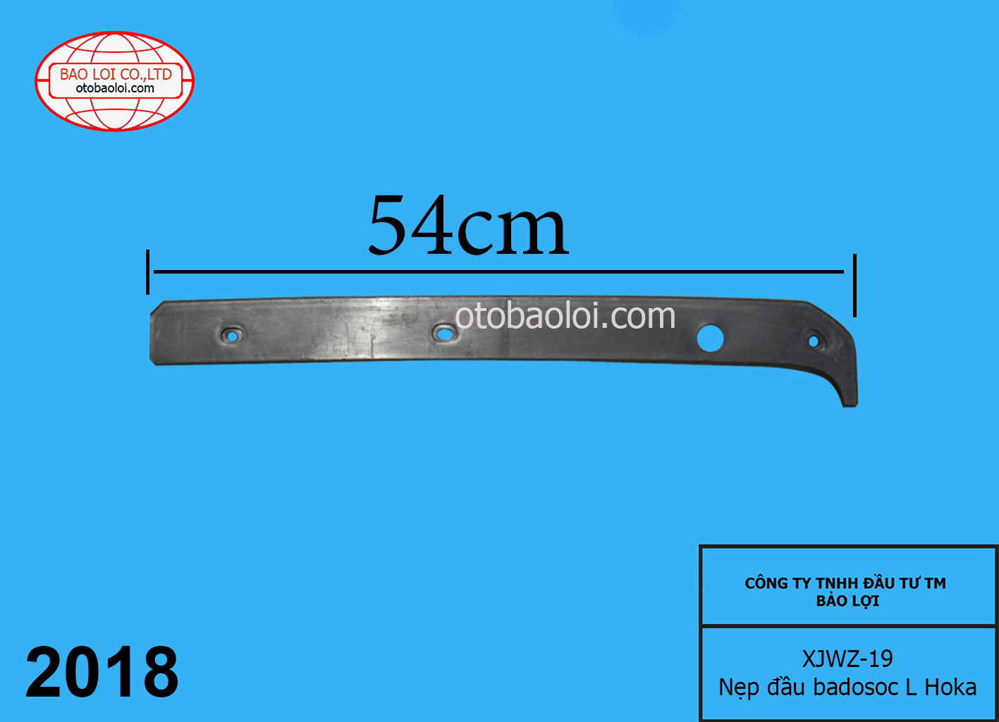 Nẹp đầu badosoc L Hoka