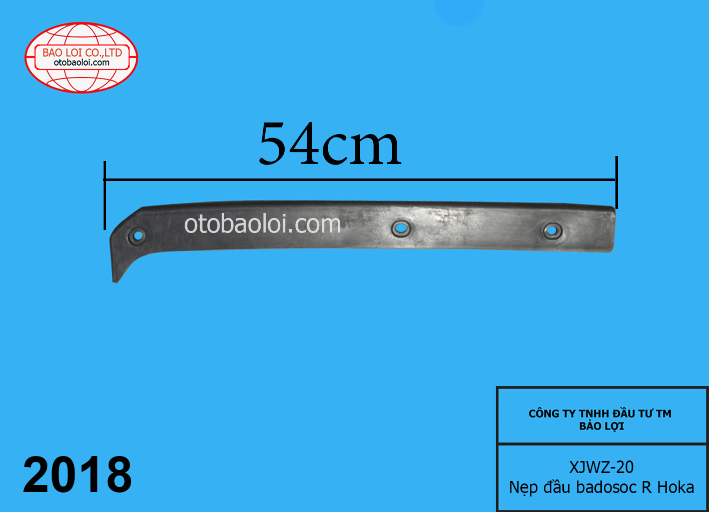 Nẹp đầu badosoc R Hoka