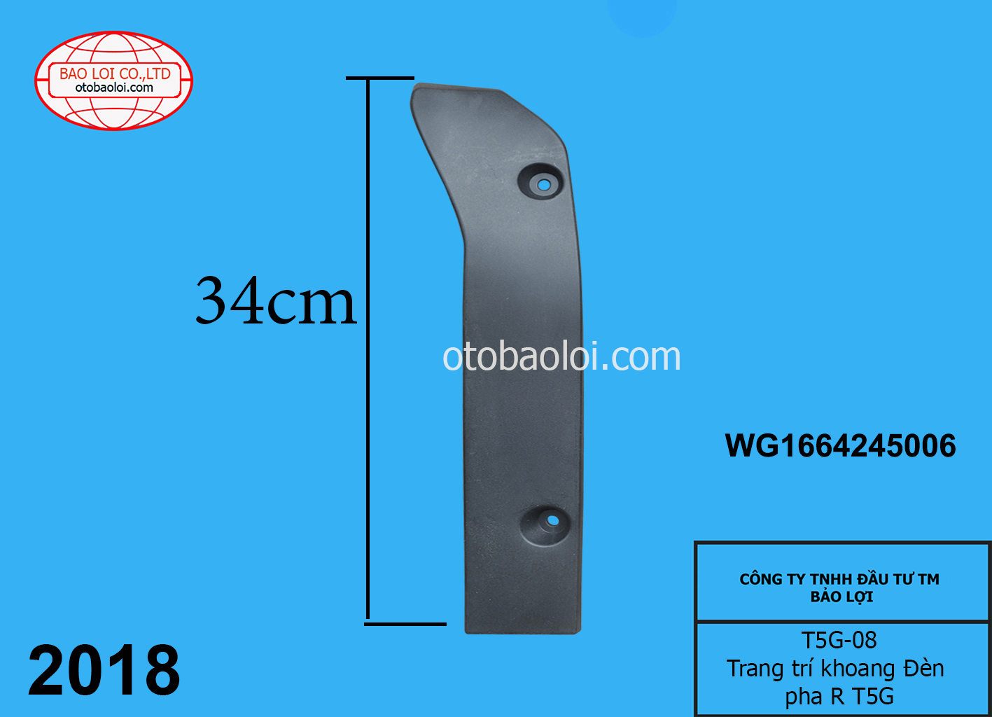 Trang trí khoang Đèn pha R T5G