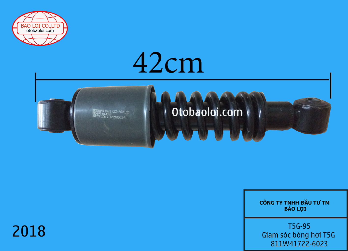 Giam sóc bóng hơi T5G 811W41722-6023