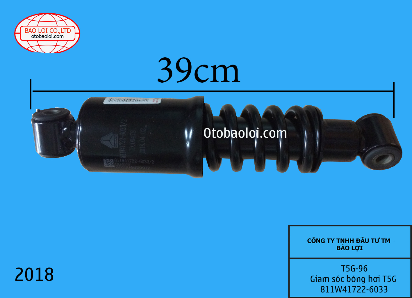 Giam sóc bóng hơi T5G 811W41722-6033