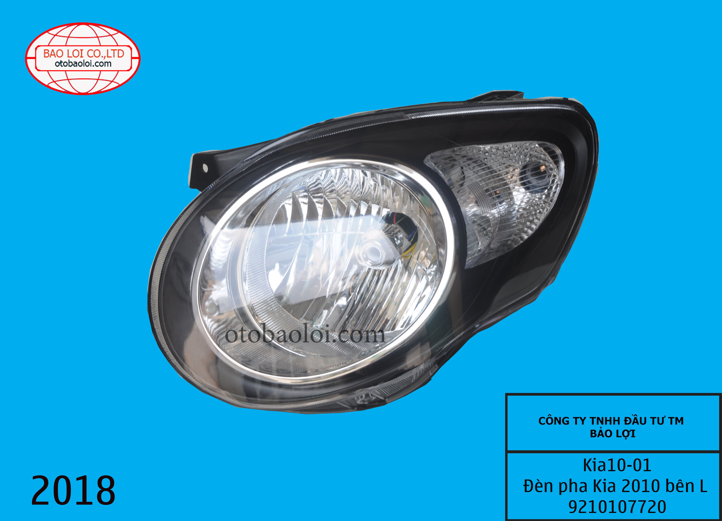 Đèn pha Kia 2010 bên L 9210107720