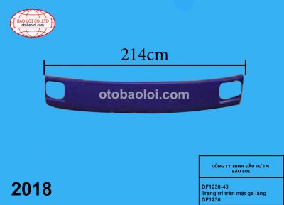 Trang trí trên mặt ga lăng DF1230