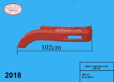 Vè xe M43 L