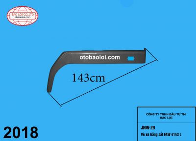 Vè xe bằng sắt FAW 4143 L