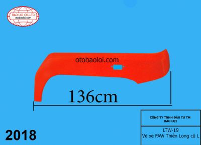 Vè xe FAW Thiên Long cũ L