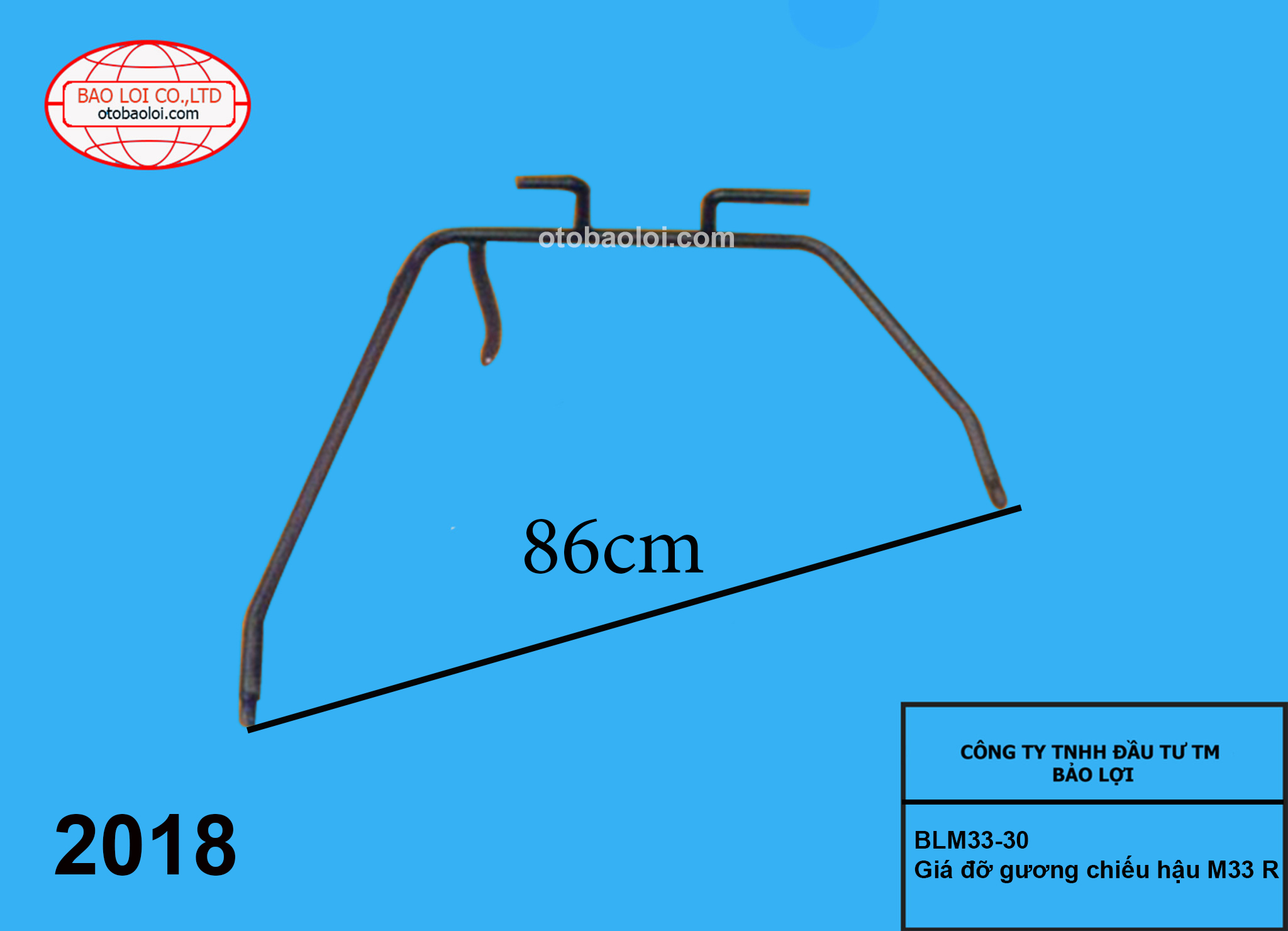 Giá đỡ gương chiếu hậu M33 R