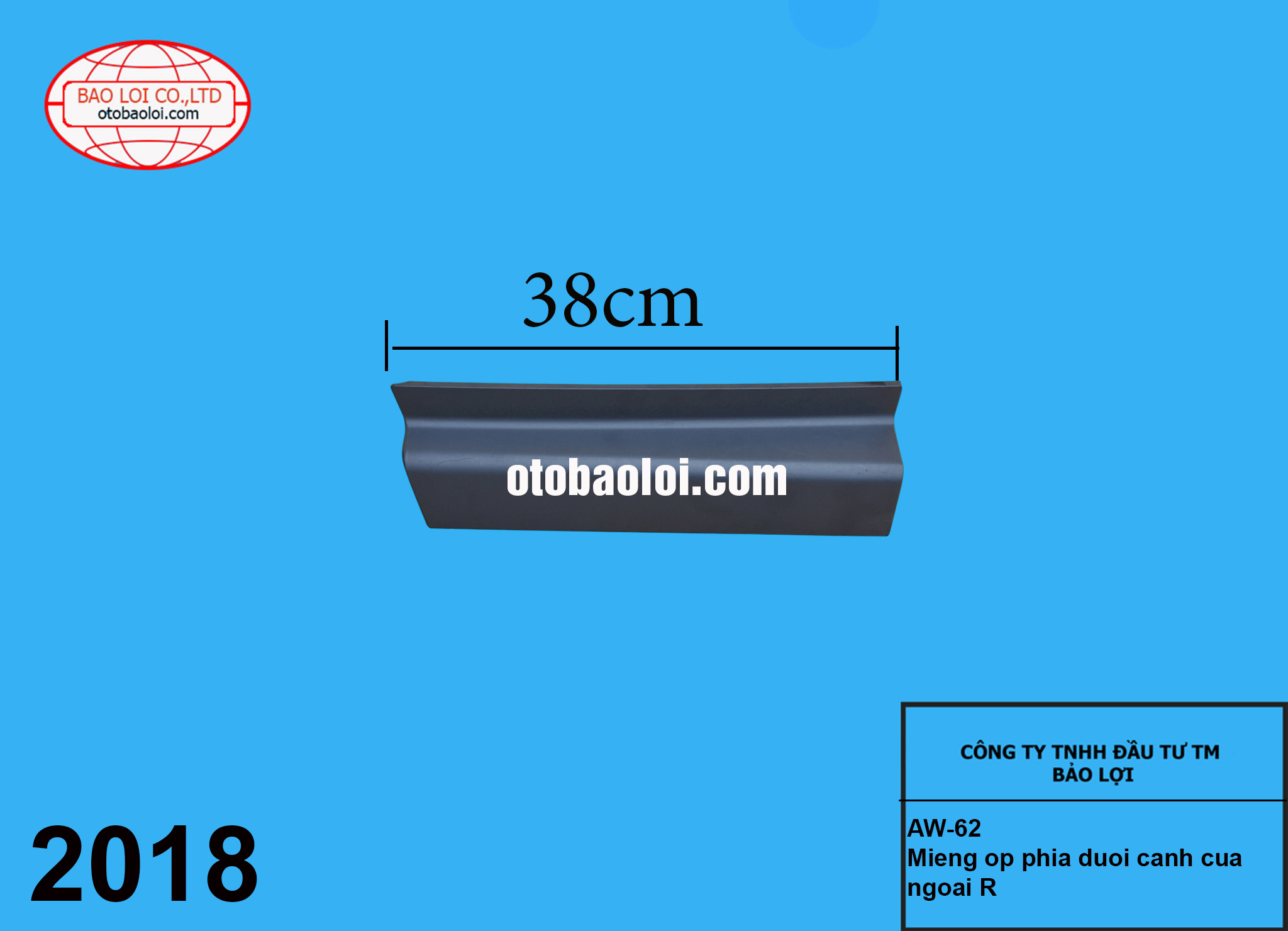 Mieng op phia duoi canh cua ngoai R