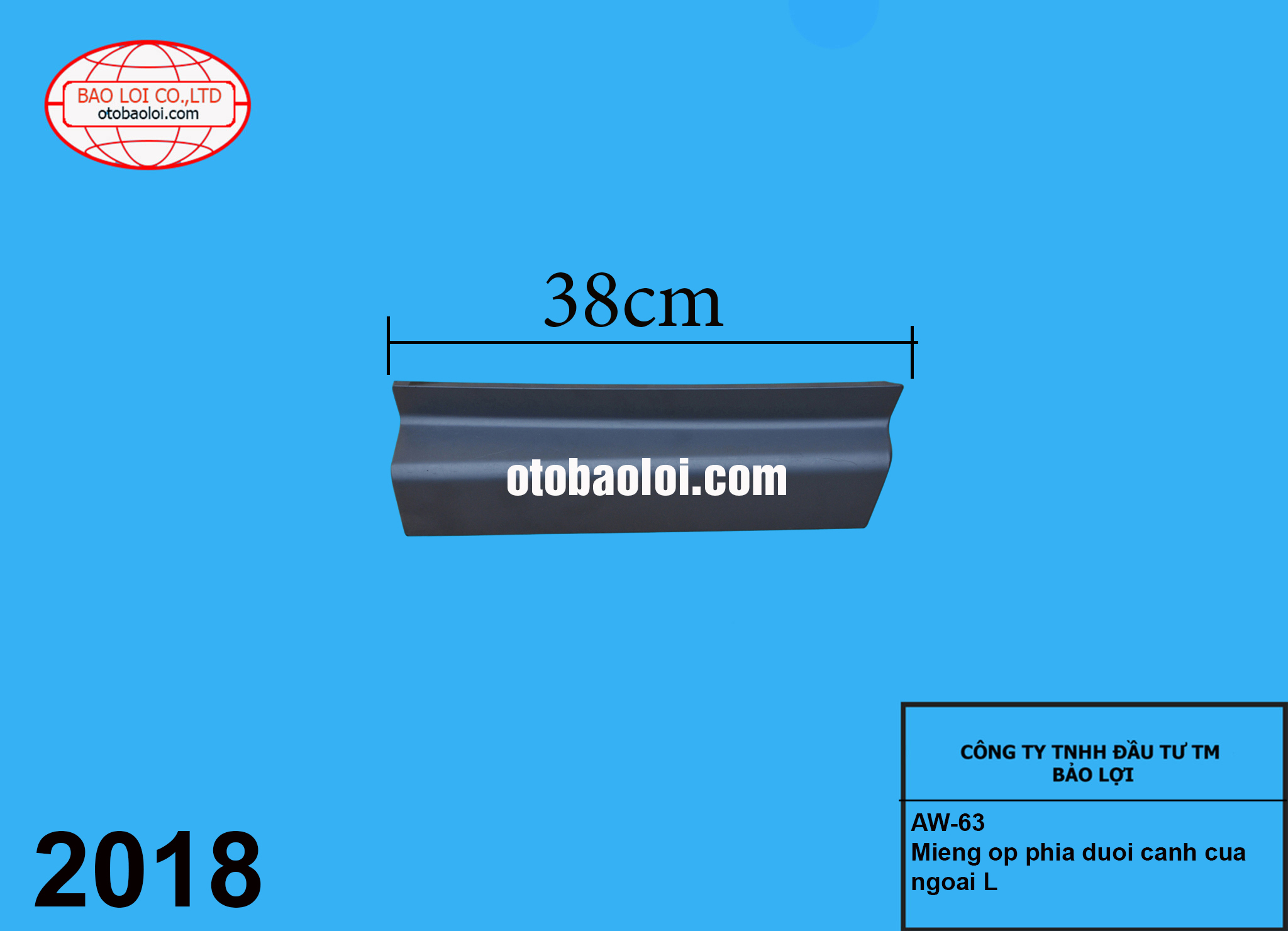 Mieng op phia duoi canh cua ngoai L