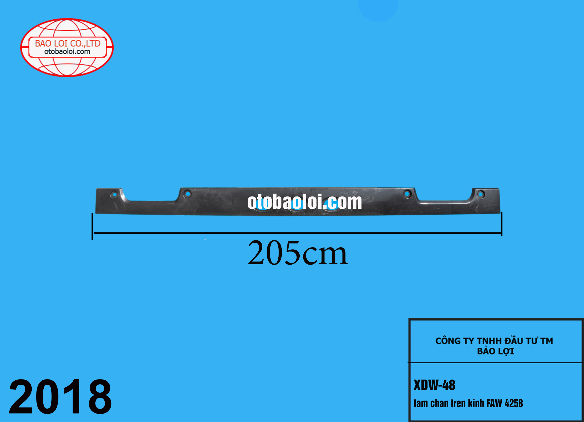 tam chan tren kinh FAW 4258