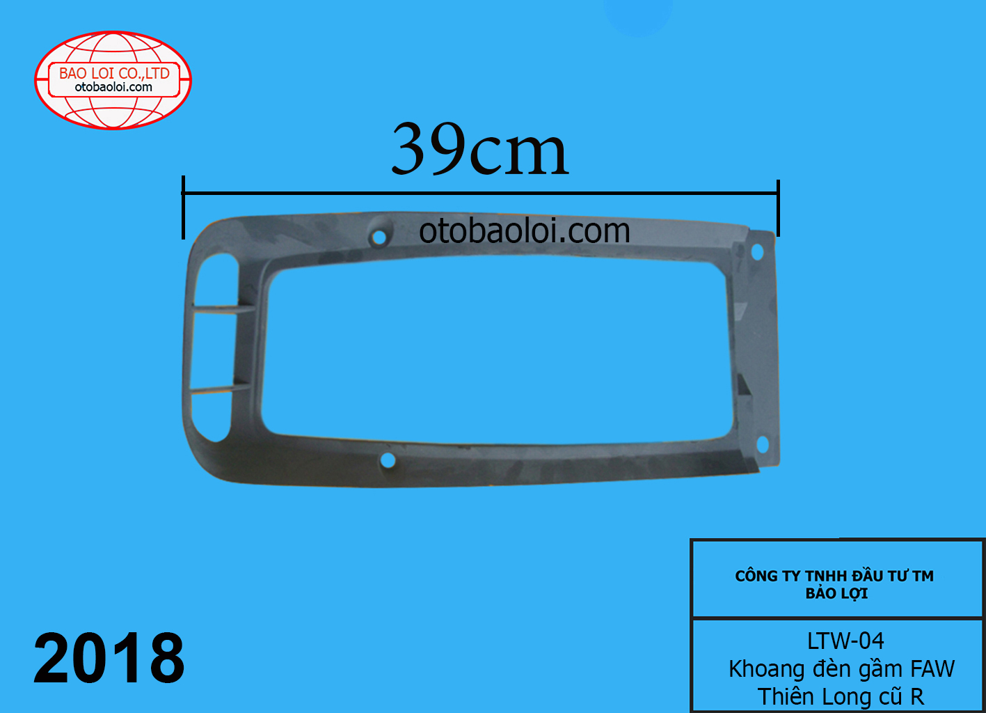 Khoang đèn gầm FAW Thiên Long cũ R