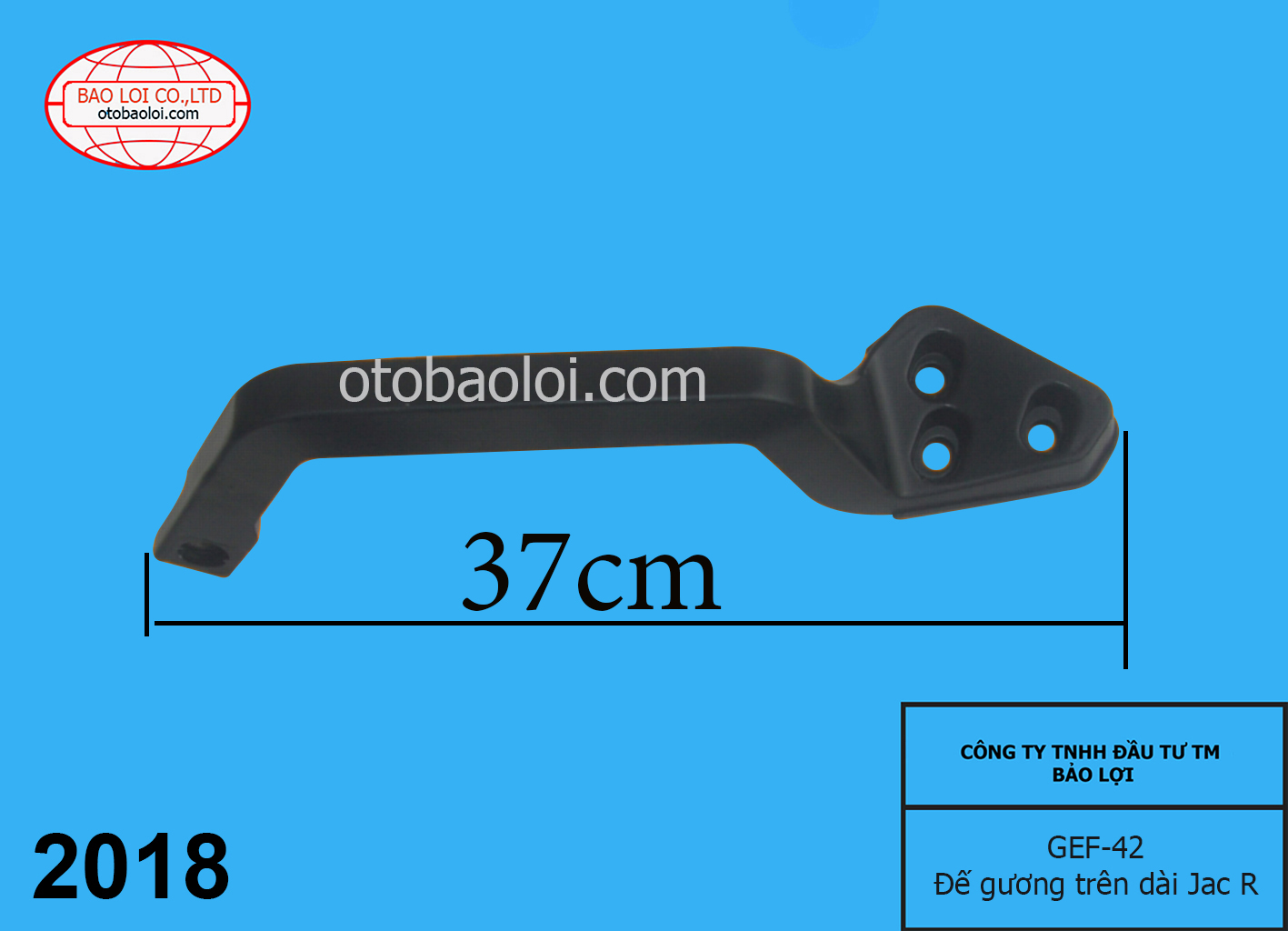 Đế gương trên dài Jac R