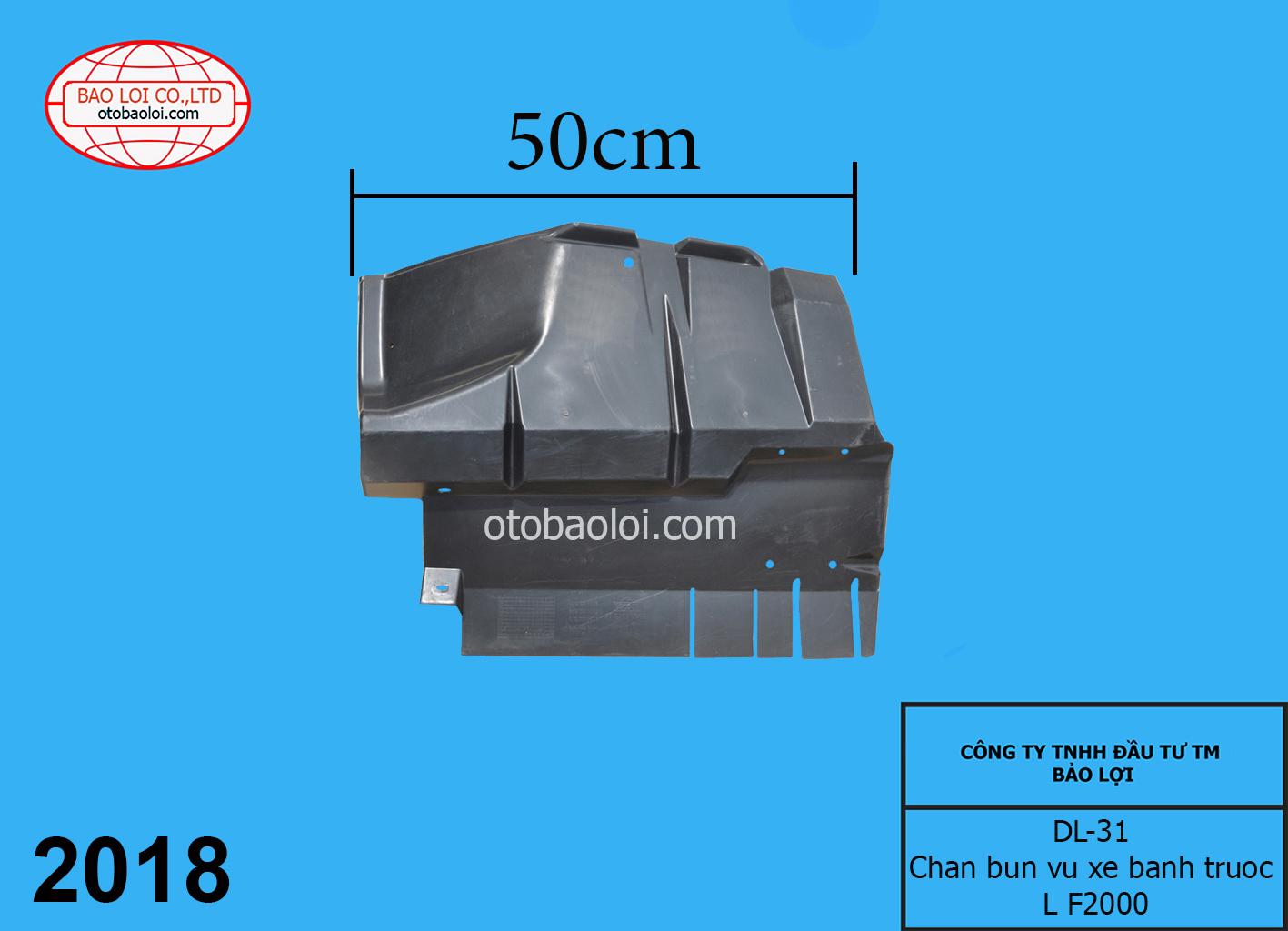 Chan bun vu xe banh truoc L F2000