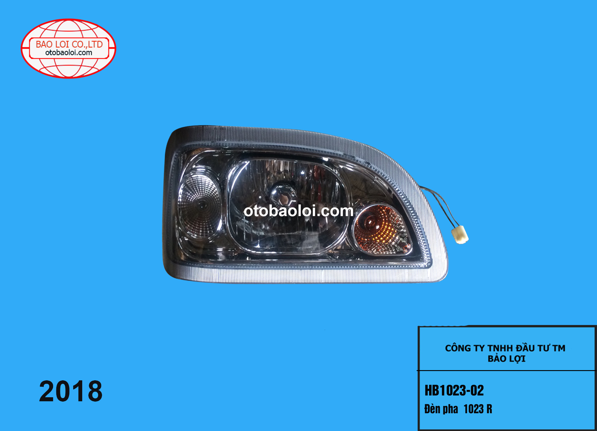 Đèn pha 3 bóng R FOCIA 1023