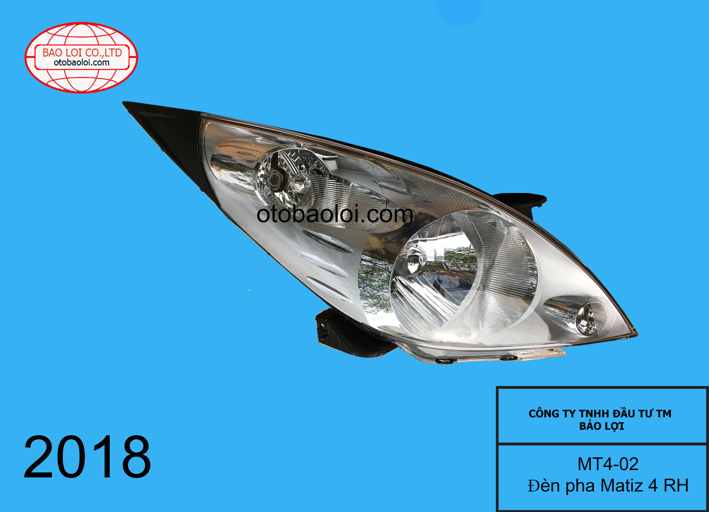 Đèn pha Matiz 4 RH